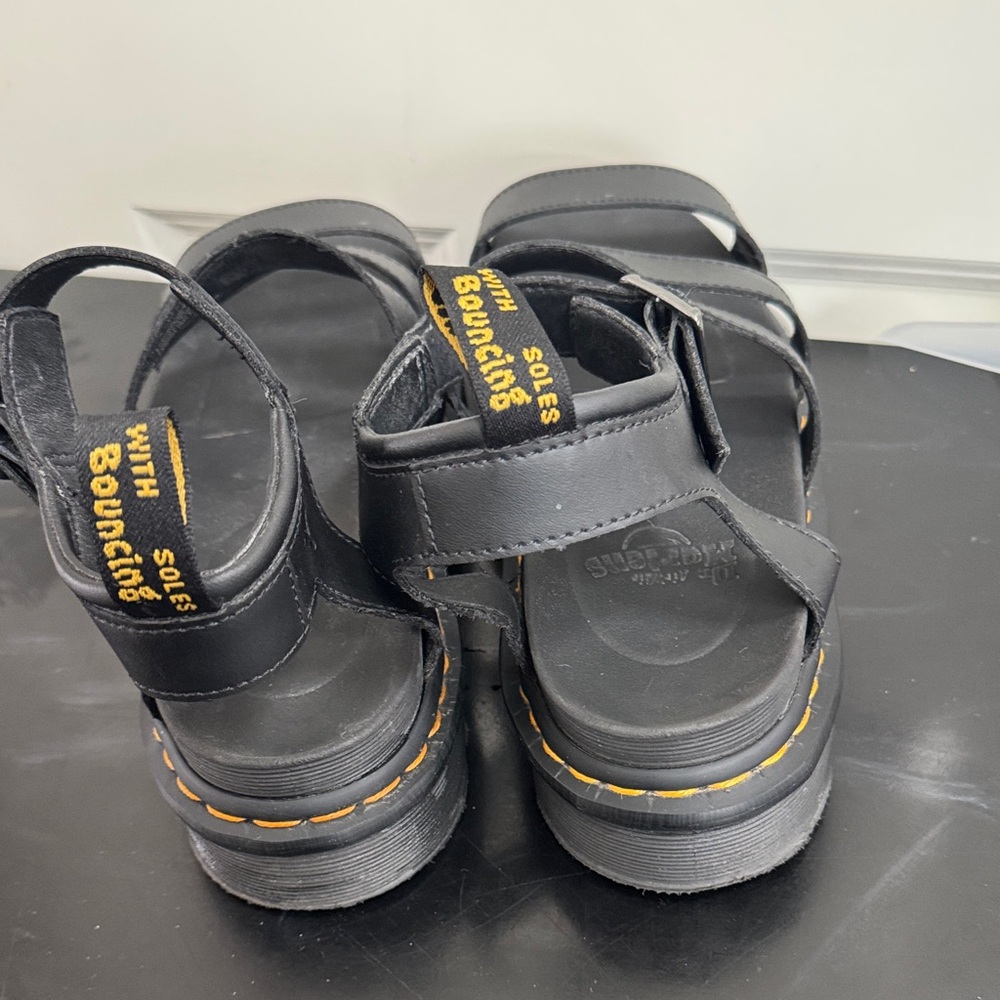 Dr. Martens Black Sandals - Picture 8 of 12
